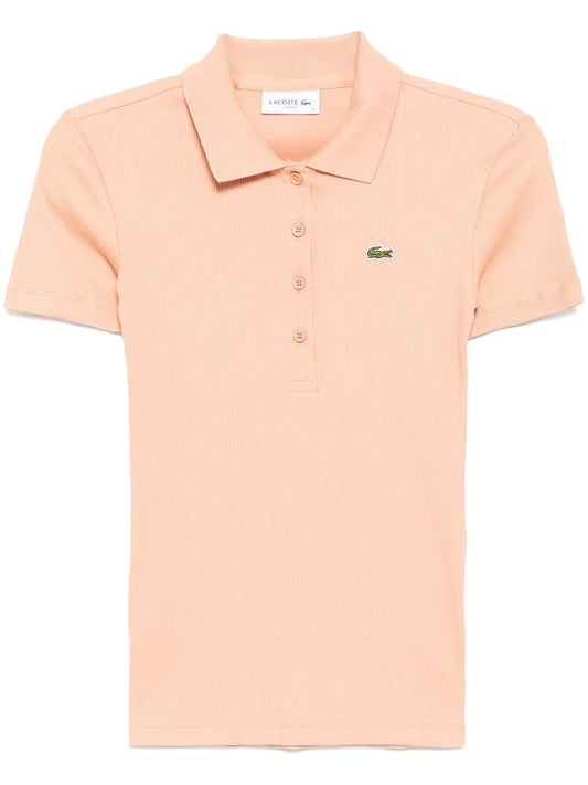 Ribbed Polo Top