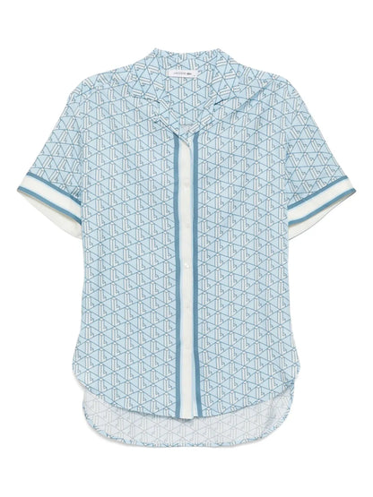 Monogram Print Shirt