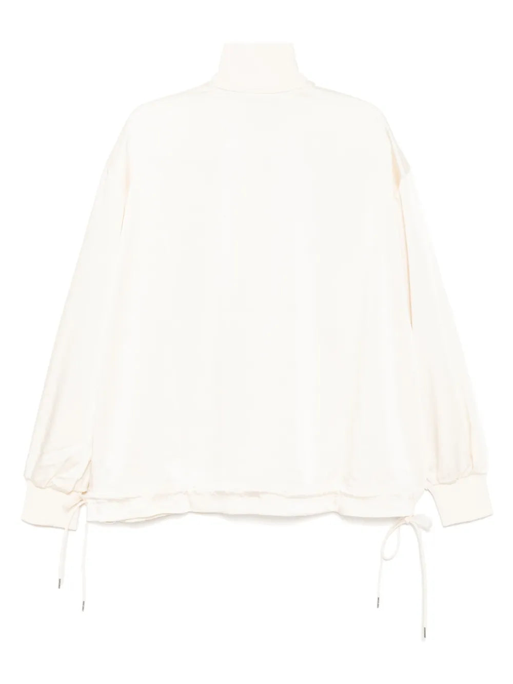 High-Neck Popover Top