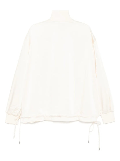 High-Neck Popover Top