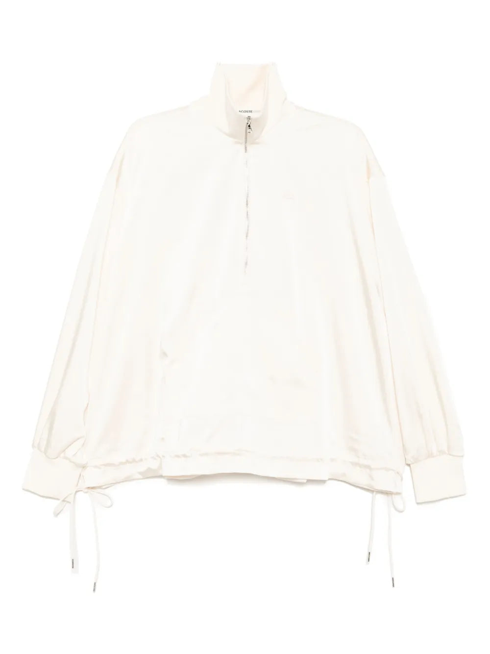 High-Neck Popover Top
