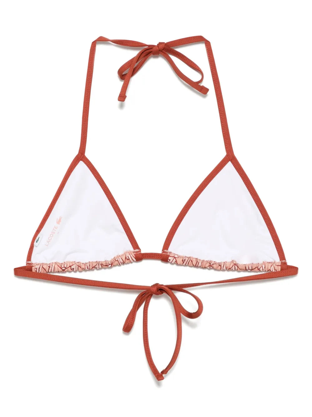Monogram-Print Bikini Top