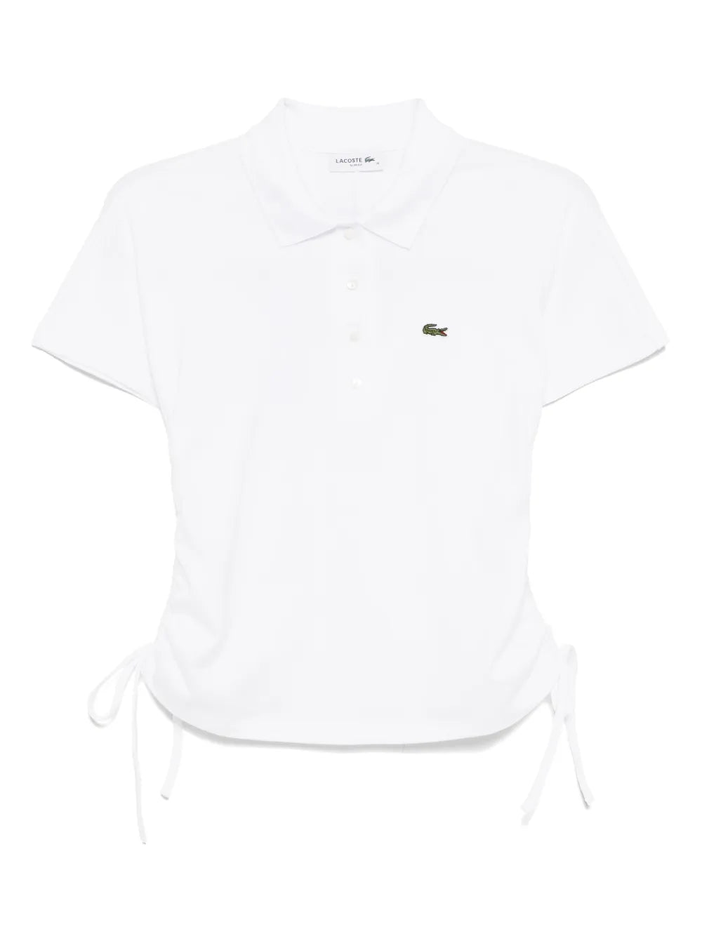 Adjustable Piqué Polo Top