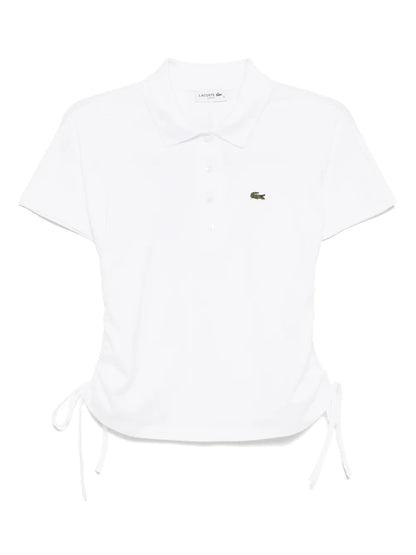 Adjustable Piqué Polo Top