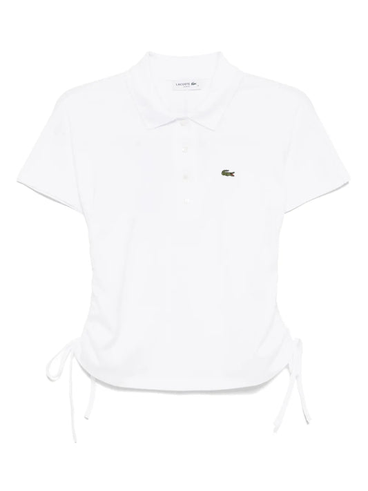 Adjustable Piqué Polo Top