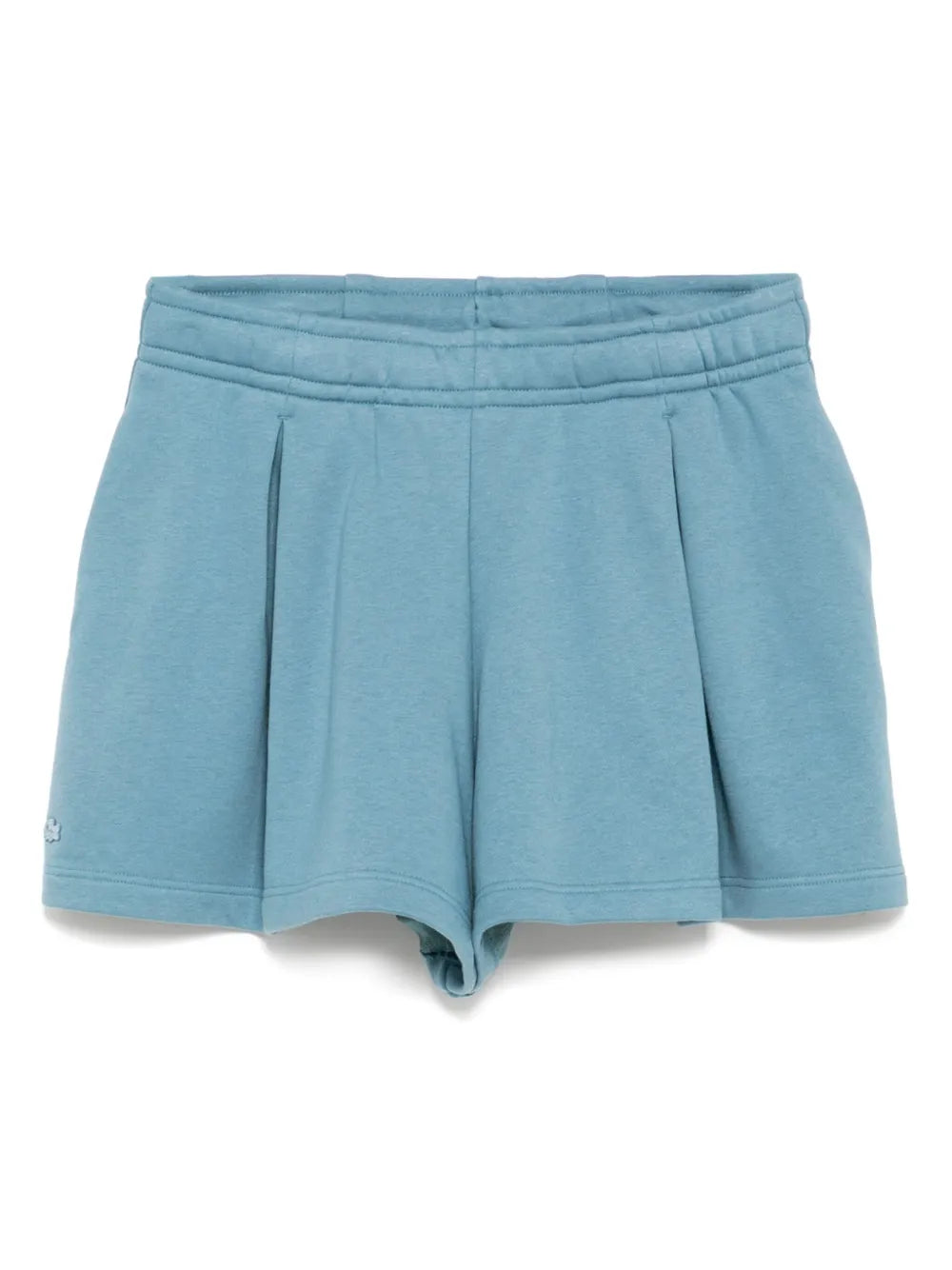 Pleated Fleece Shorts