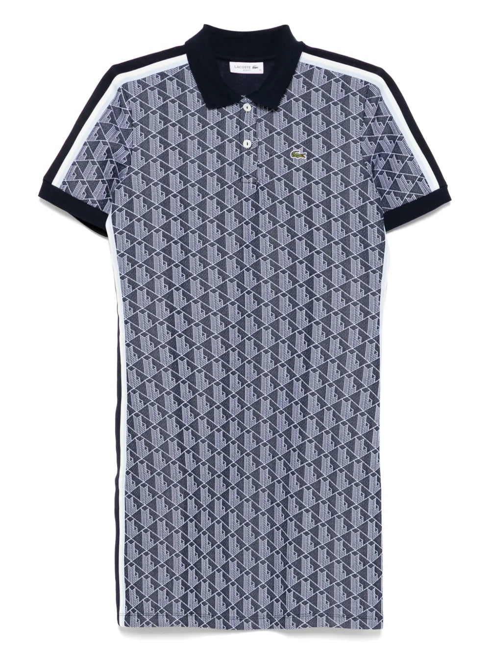 Monogram Jacquard Polo Dress