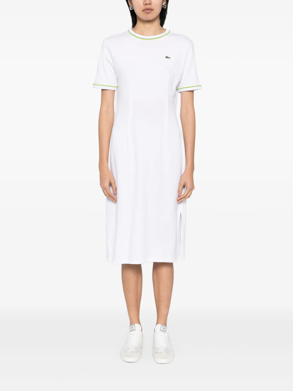 Trimmed Jersey Dress