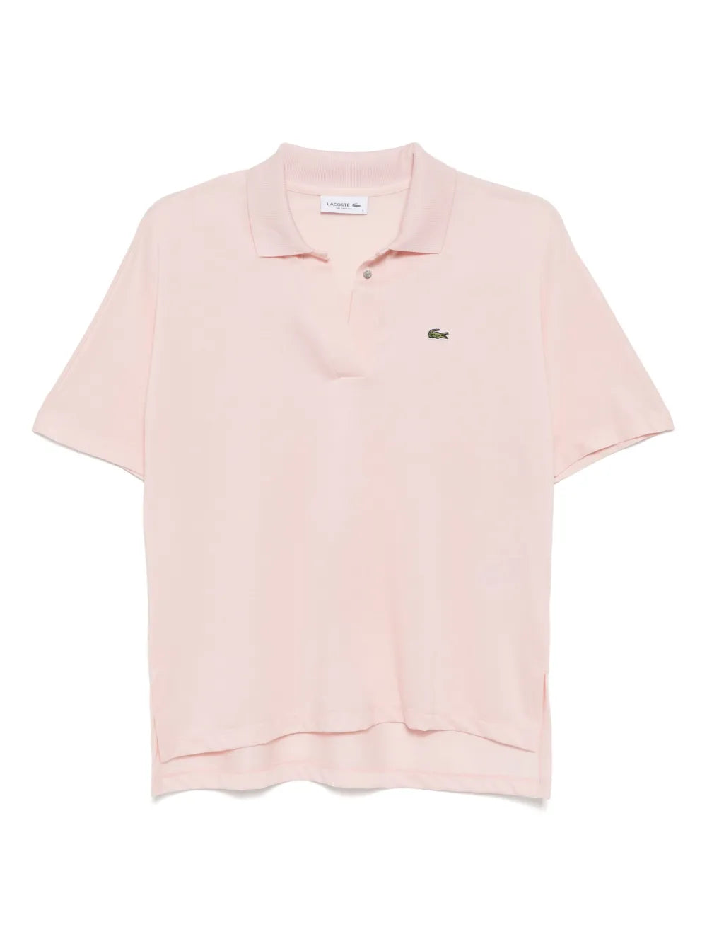 Fluid Piqué Polo Top