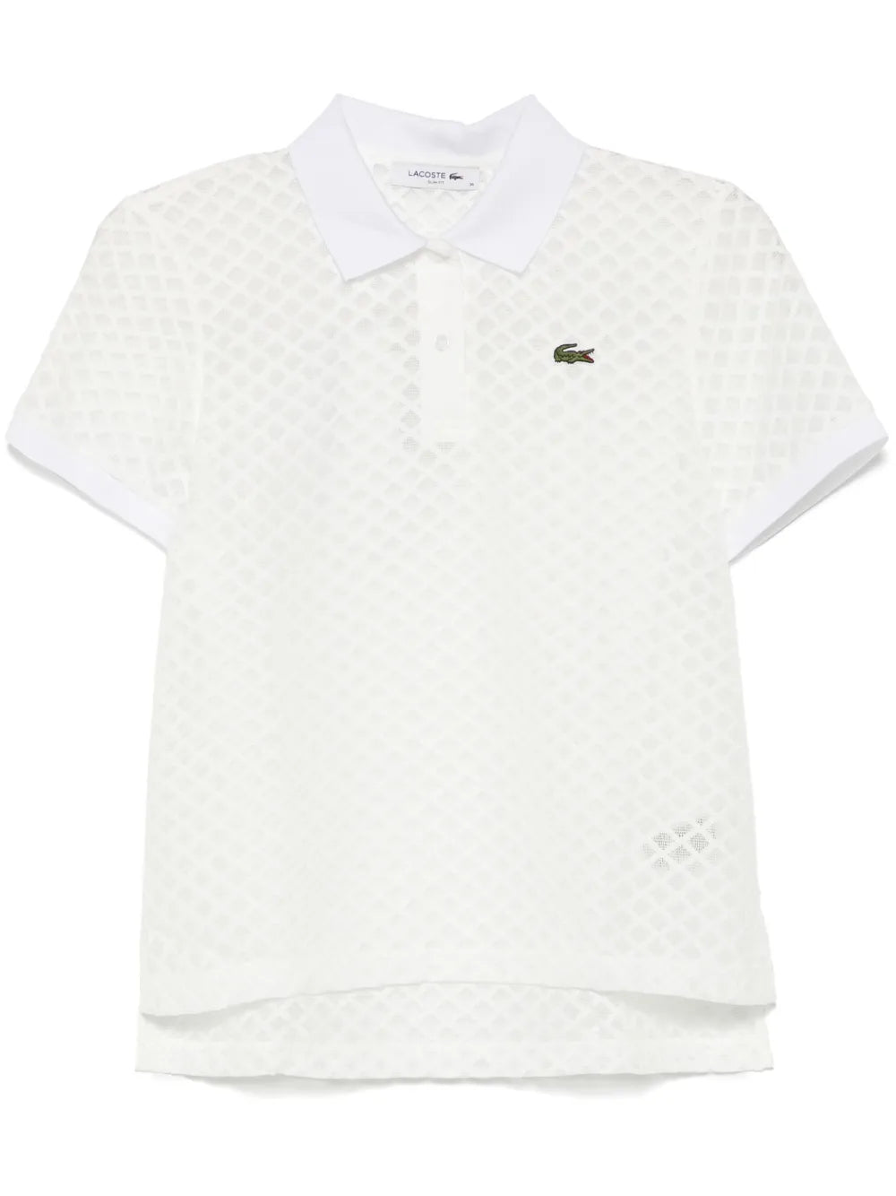 Monogram Lace Polo Shirt