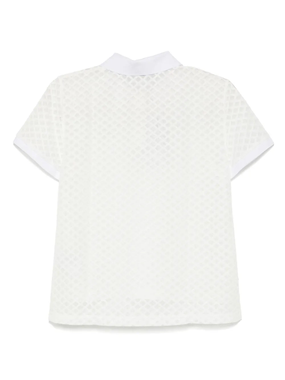 Monogram Lace Polo Shirt