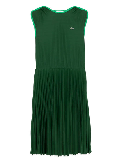Sleeveless Pleated Dress