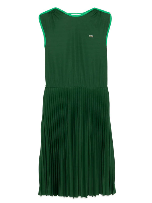 Sleeveless Pleated Dress