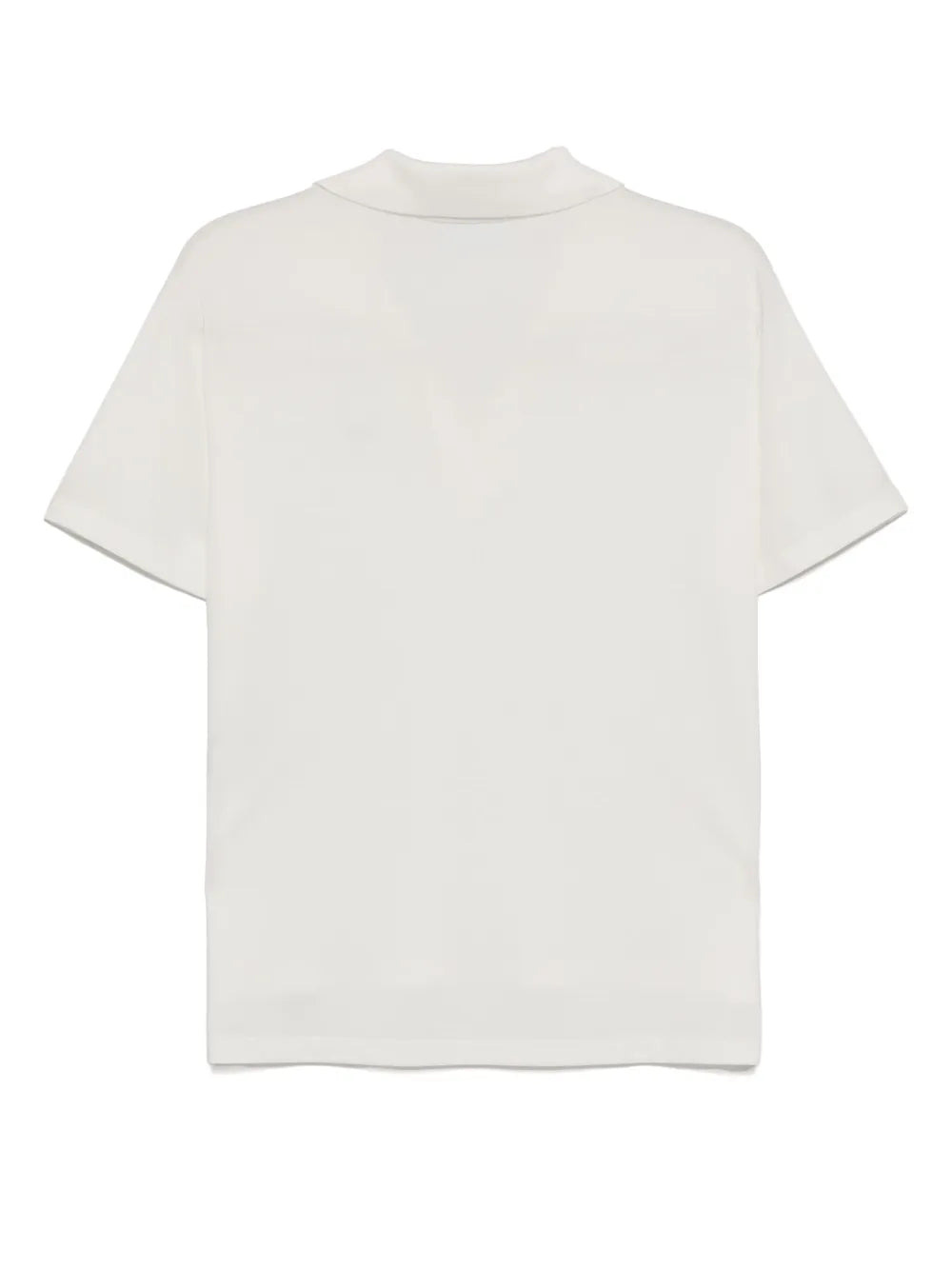 Fluid Piqué Polo Top