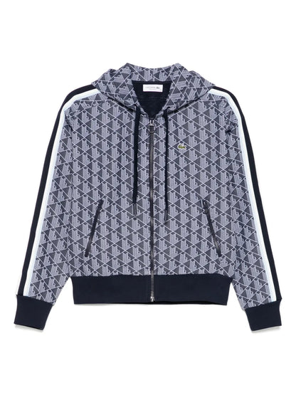 Jacquard Monogram Hoodie
