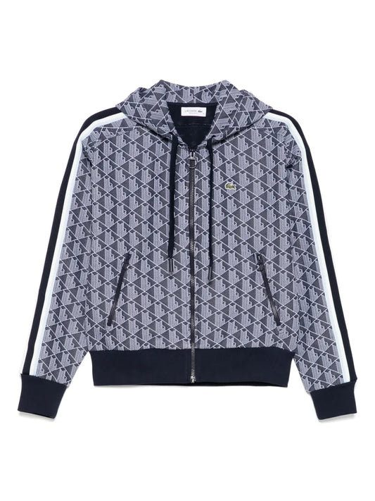 Jacquard Monogram Hoodie
