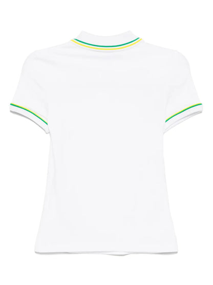 Jersey Polo Top