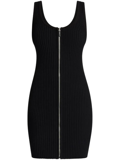 Ribbed Mini Dress