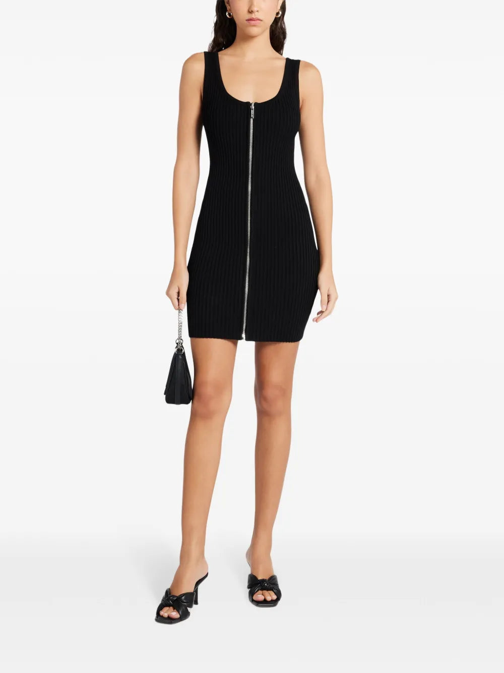Ribbed Mini Dress