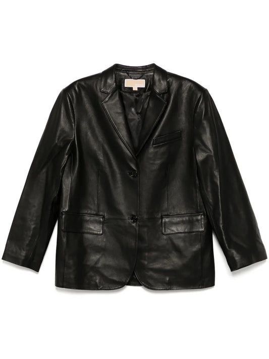Leather Blazer