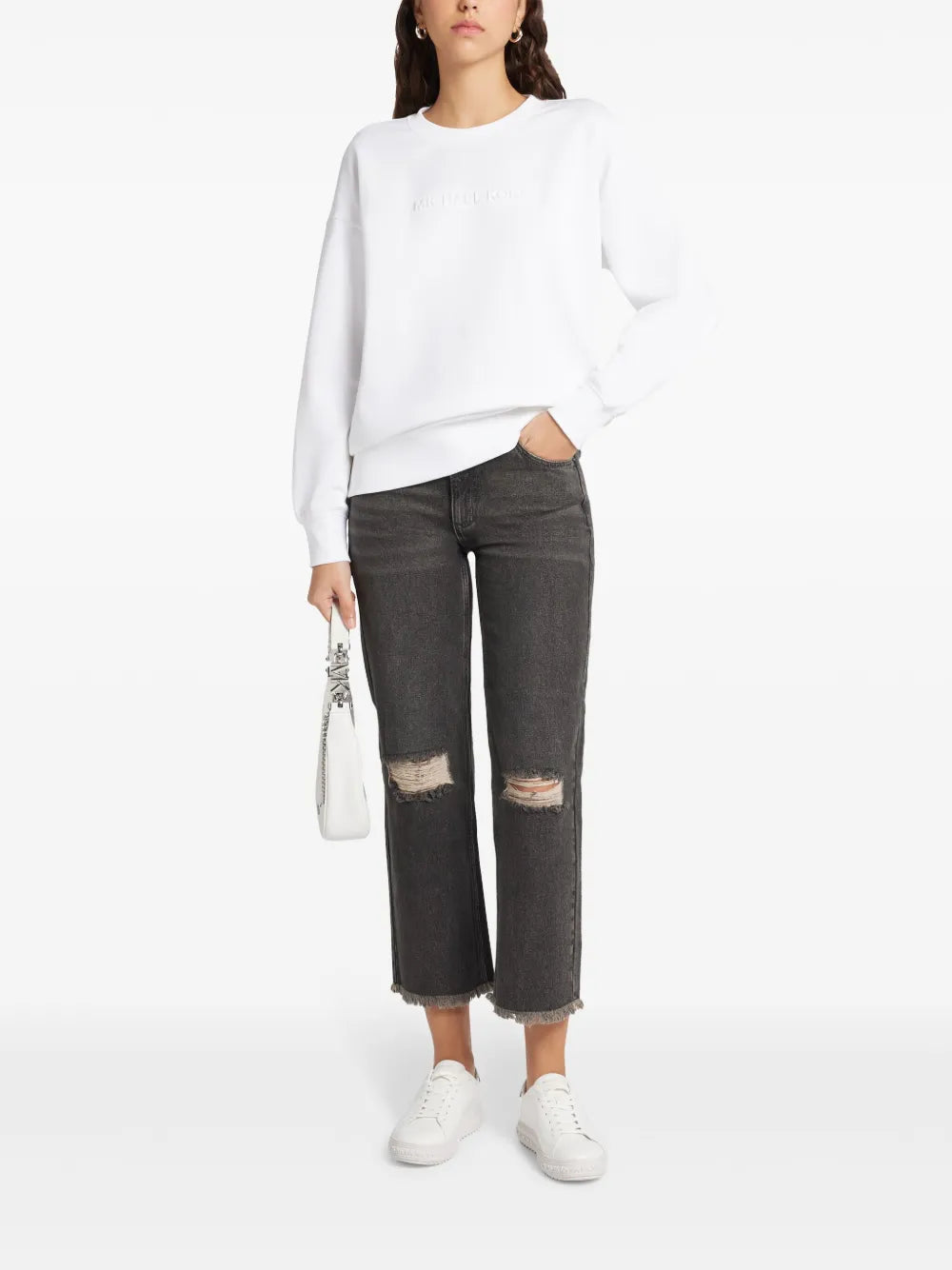Logo-Embossed Sweatshirt