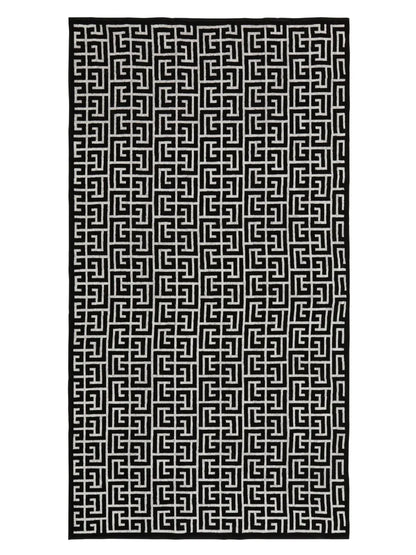 Pb Labyrinth-Print Beach Towel
