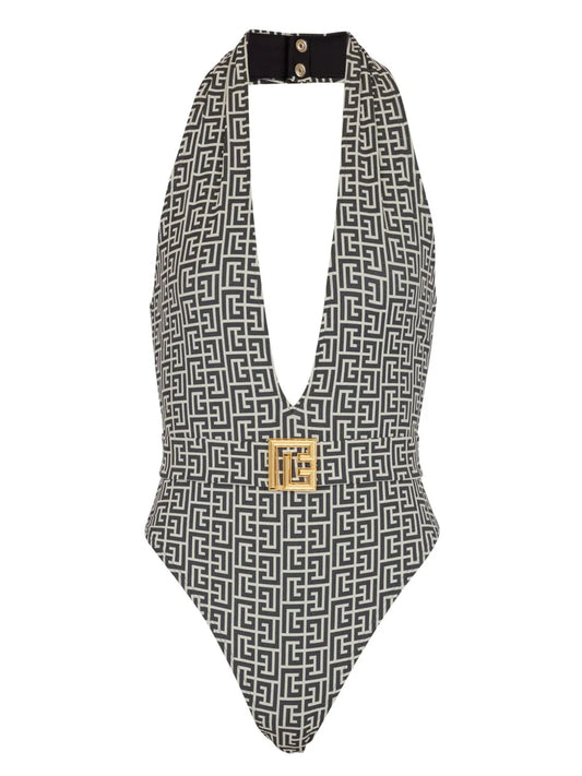 Pb Labyrinth-Print Swimsuit