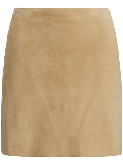 Carreen Suede Mini Skirt