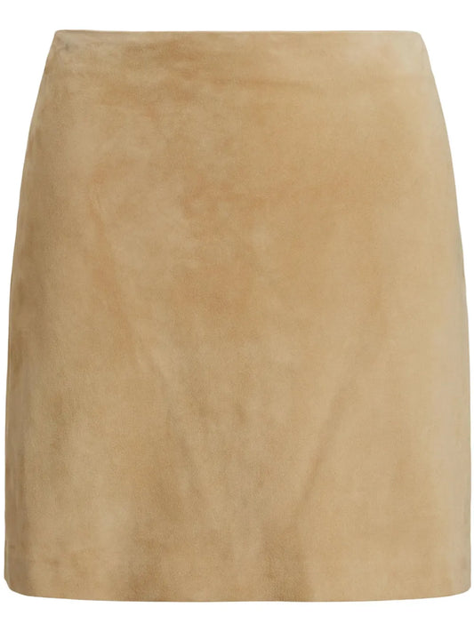 Carreen Suede Mini Skirt