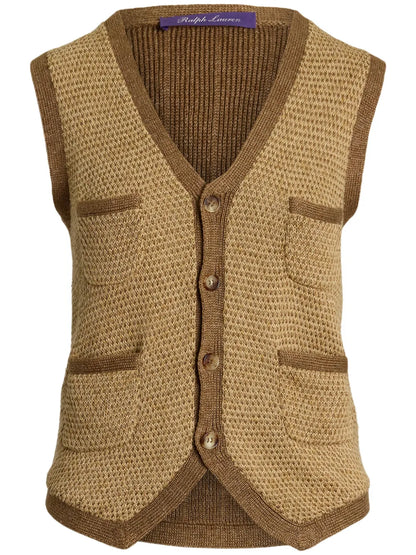 Tweed Vest