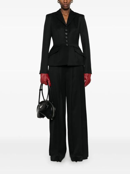 Virgin Wool Tailored Trousers