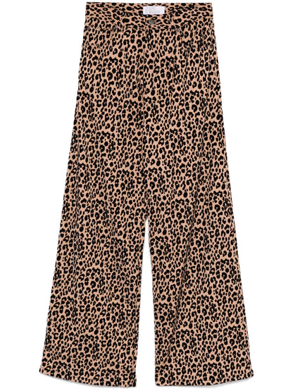 Leopard-Print Jeans