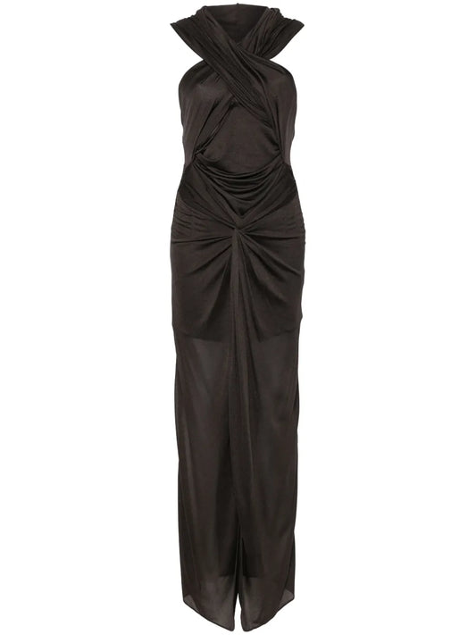 Draped Maxi Dress