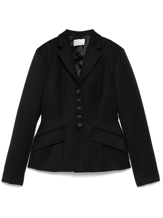 Virgin Wool Fitted Blazer