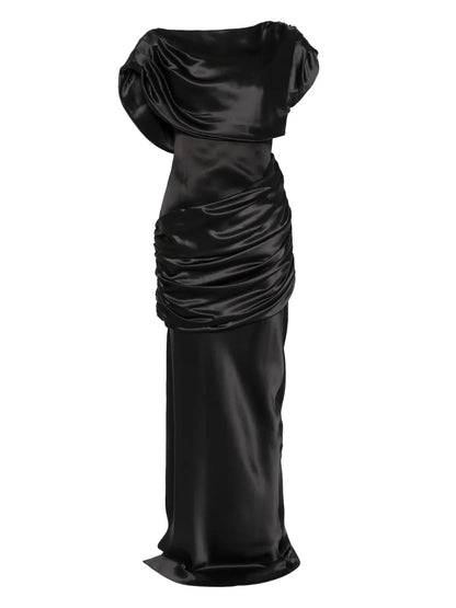 Silk Maxi Dress Set (Set Of Two)