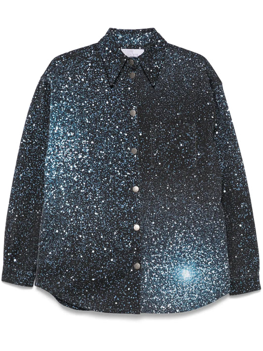 Constellation-Print Shirt