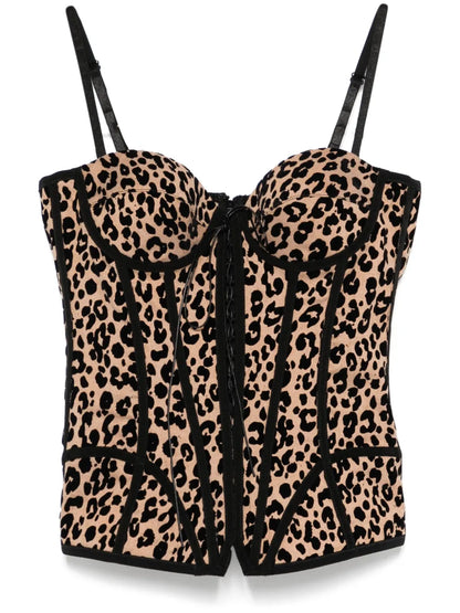 Printed Corset Top