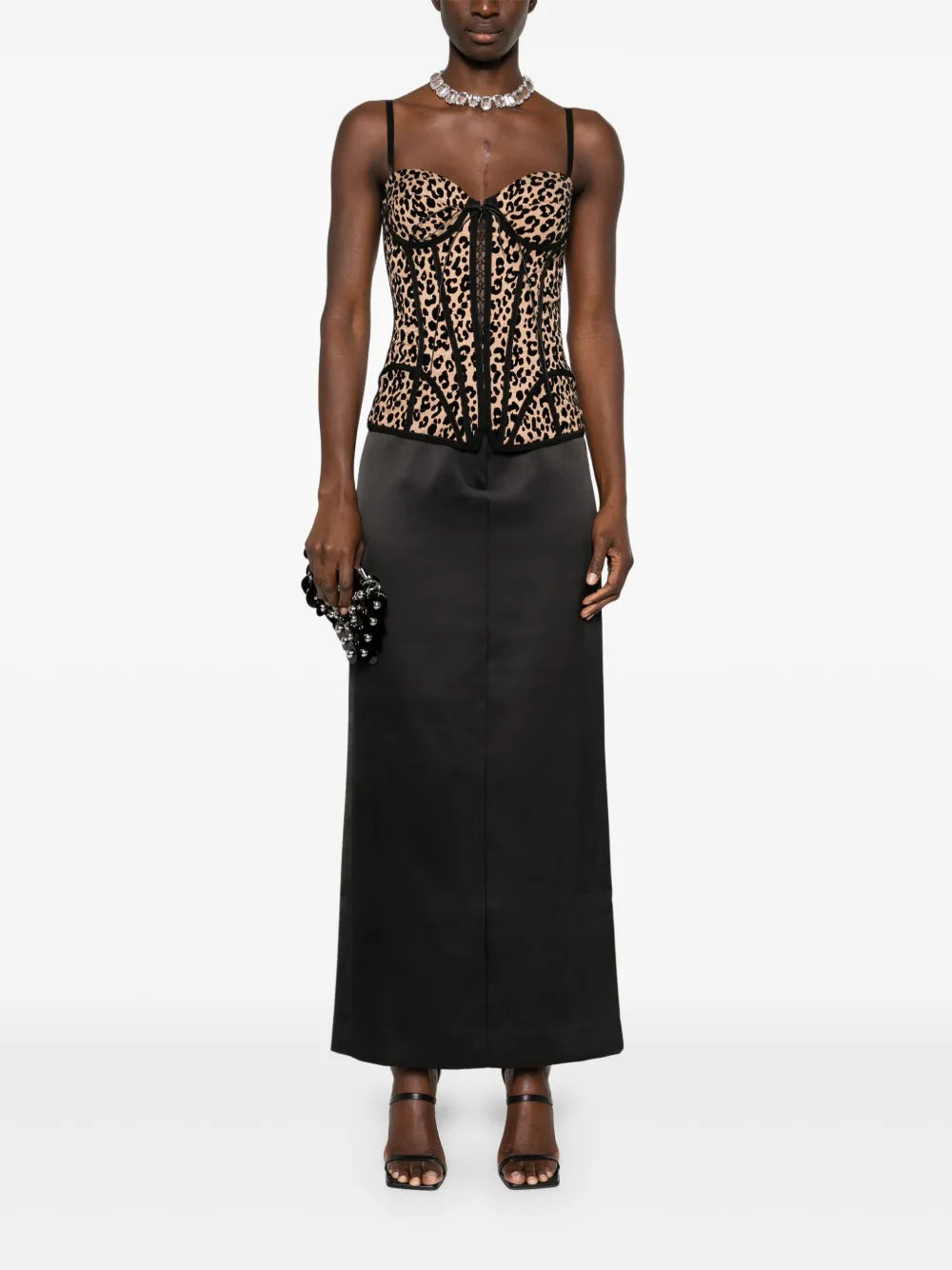 Printed Corset Top
