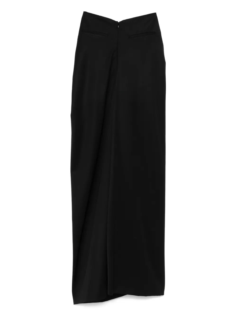 Draped-Detailed Trousers