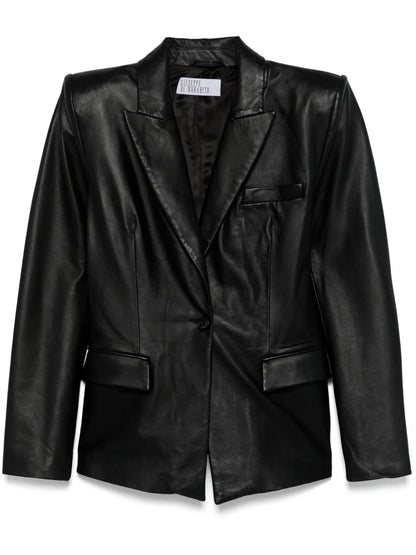 Leather Blazer