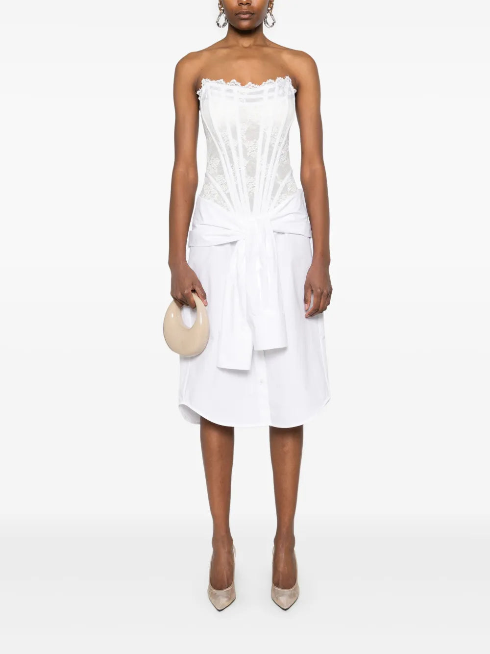 Deconstructed Midi Dress