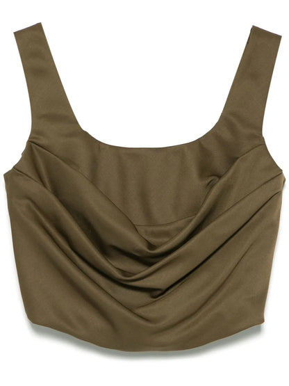 Wool Corset Top