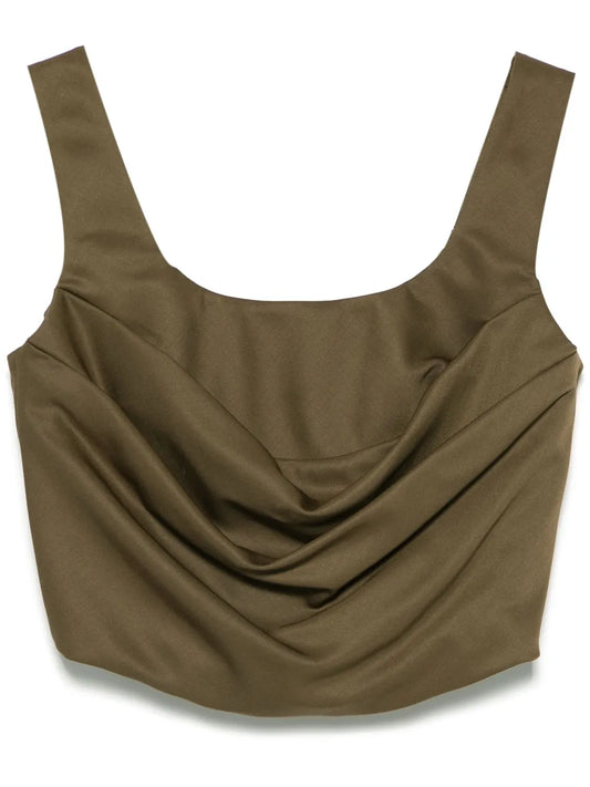 Wool Corset Top