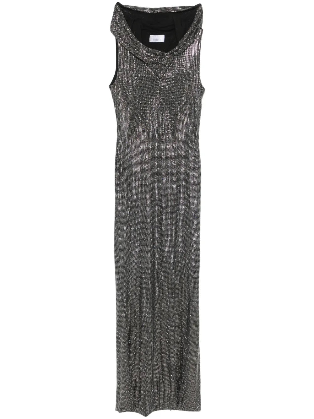 Crystal-Embellished Gown