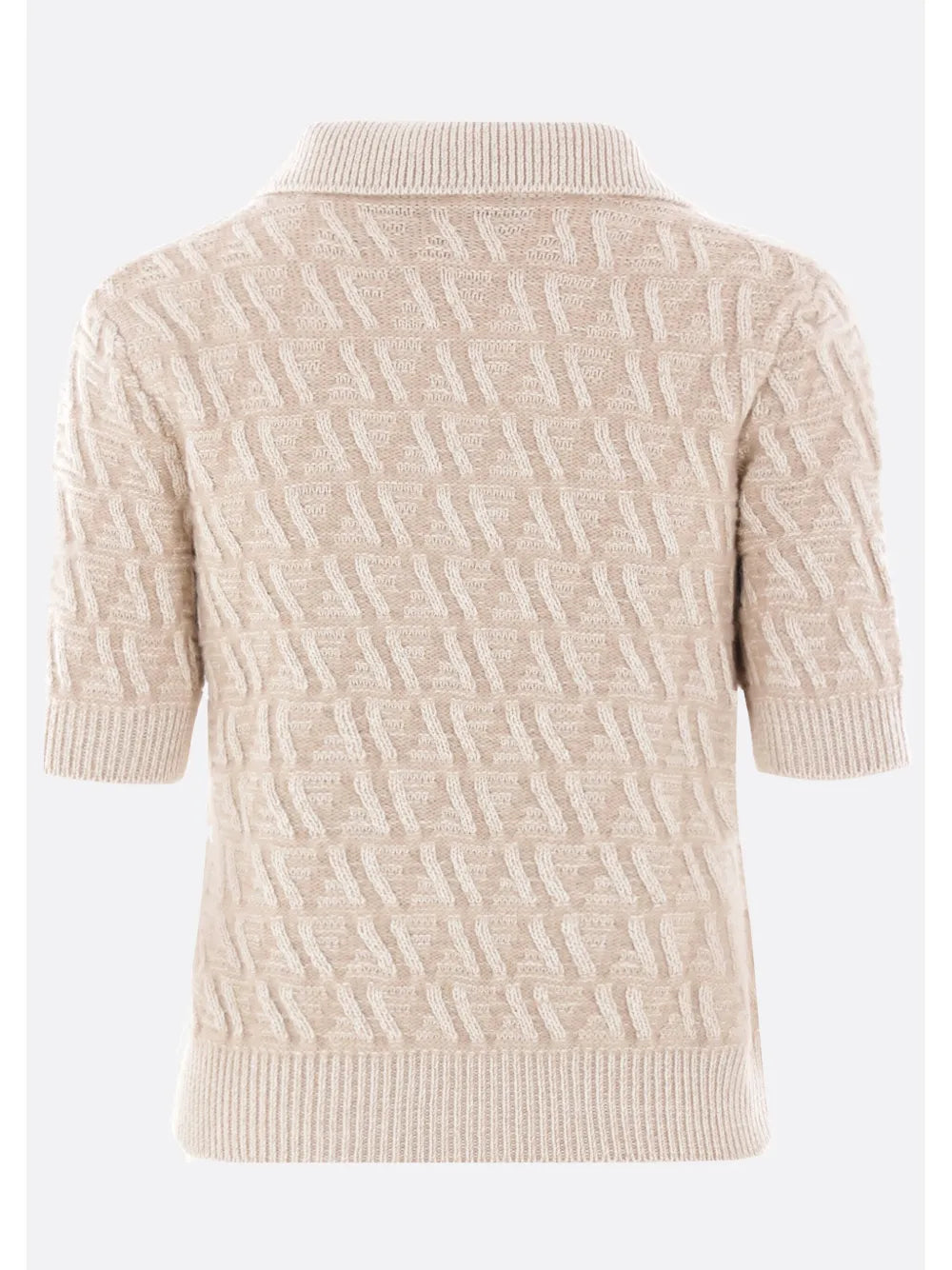 Ff-Embroidered Polo Top