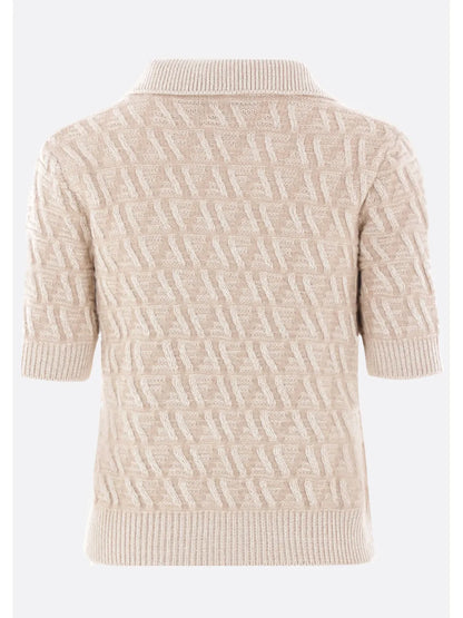 Ff-Embroidered Polo Top