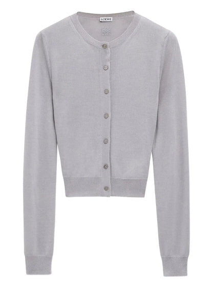 Fine-Knit Cardigan