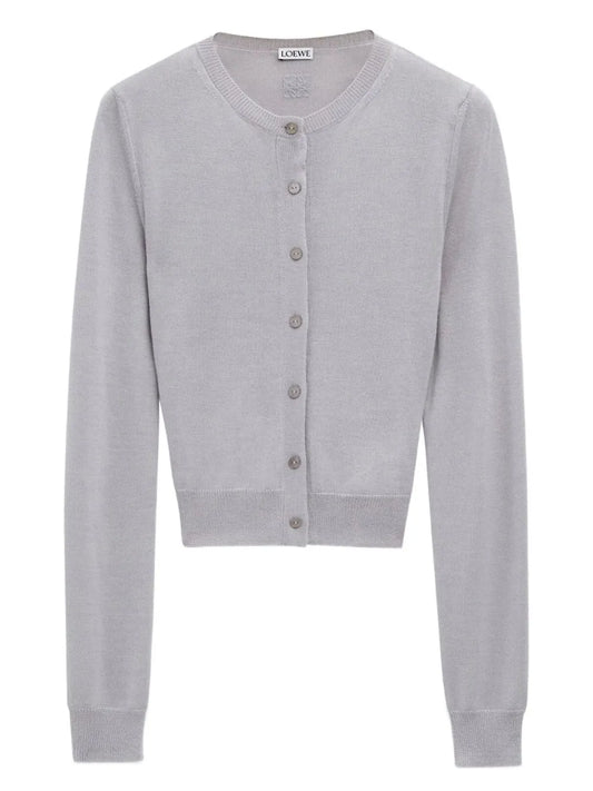 Fine-Knit Cardigan