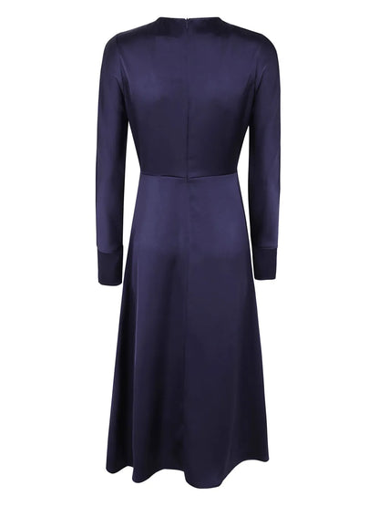 Satin Midi Dress