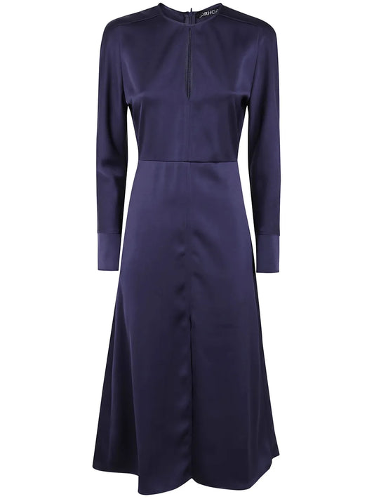 Satin Midi Dress